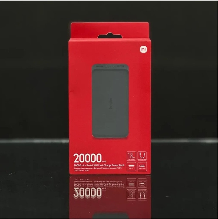 پاور بانک شیائومی 20000/18W اورجینال با قابلیت شارژ دو گوشی همزمان
