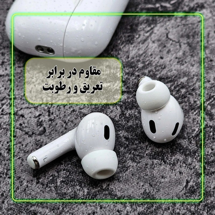 هدفون بی سیم اپل مدل AirPods Pro 2 با قابلیت نویز کنسلینگ