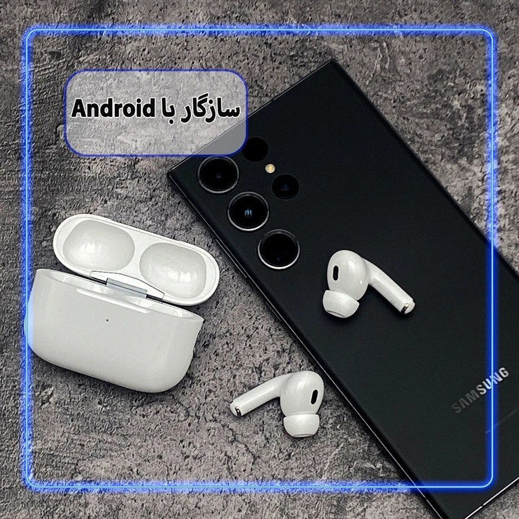 هدفون بی سیم اپل مدل AirPods Pro 2 با قابلیت نویز کنسلینگ