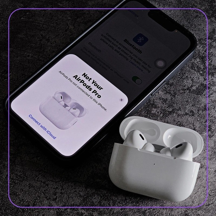 هدفون بی سیم اپل مدل AirPods Pro 2 با قابلیت نویز کنسلینگ
