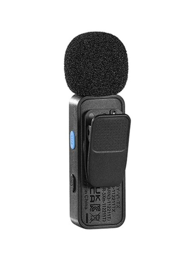 میکروفون یقهای بی سیم Boya مدل BY-V10 – کاندنسر Omni-Directional با اتصال Type-C