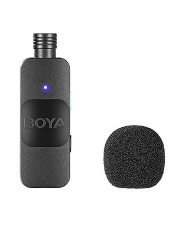 میکروفون یقهای بی سیم Boya مدل BY-V10 – کاندنسر Omni-Directional با اتصال Type-C