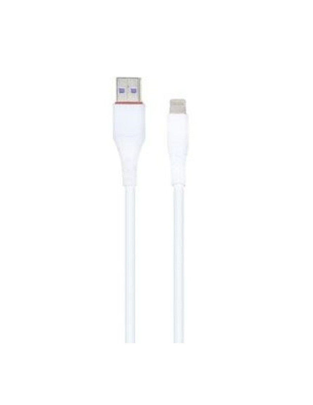 کابل آیفون GFUZ مدل CA-125 سیلیکونی، ۶ آمپر، شارژ فوق سریع و ایمن
