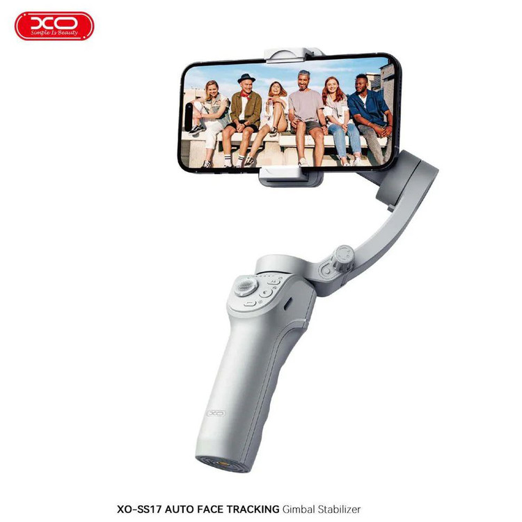 گیمبال و استبلایزر موبایل ایکس او XO-SS17 با بلوتوث 5.2 و لرزشگیر هوشمند
