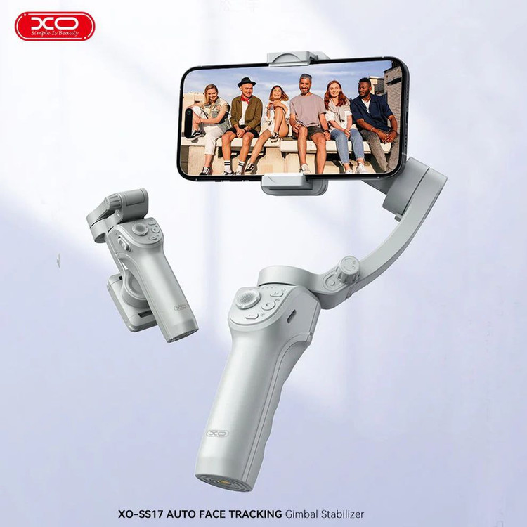 گیمبال و استبلایزر موبایل ایکس او XO-SS17 با بلوتوث 5.2 و لرزشگیر هوشمند