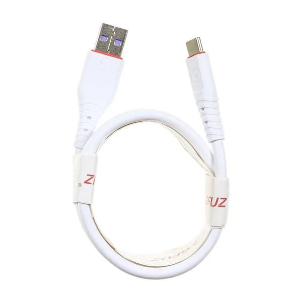 کابل TYPE-C GFUZ مدل CA-125 اورجینال با طول ۱۰۰ سانتیمتر و فست شارژ