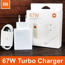 شارژر شیائومی ظرفیت ۶۷ وات با کابل USB Type C