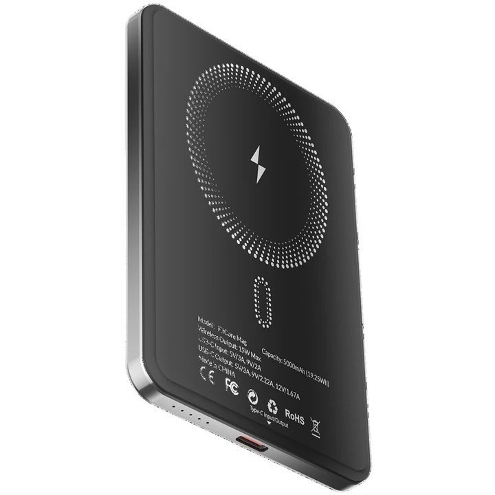 پاوربانک مگ سیف گلوریمی مدل FitCore Mag 20W ظرفیت 5000 میلی آمپر ساعت