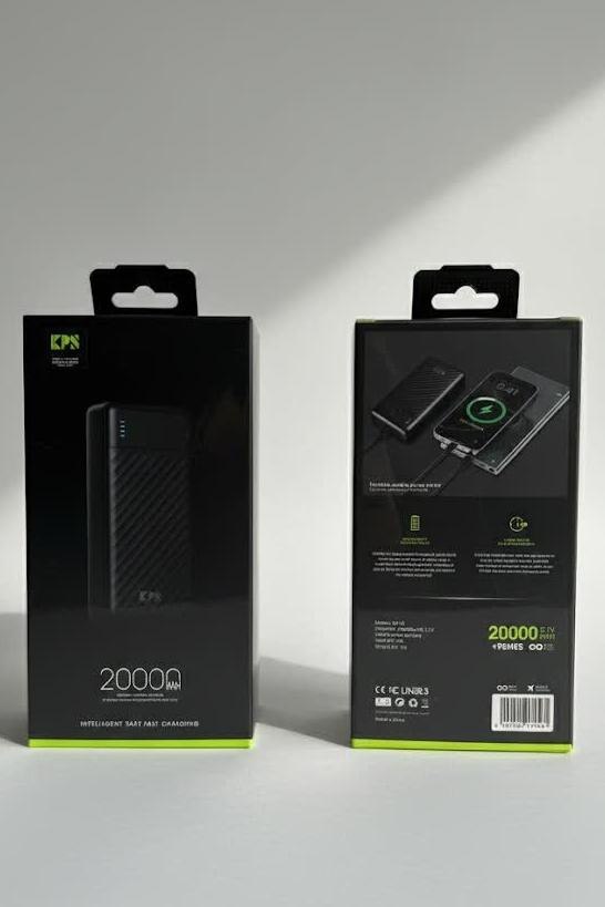 پاوربانک kps مدل kp-25 ظرفیت 20000 میلی آمپرساعت