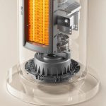 بخاری رومیزی هوشمند شیائومی مدل Xiaomi Smart Graphene Heater LSNFJ04ZMEU