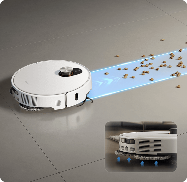جارو رباتیک شیائومی مدل Vacuum 5 با قدرت ۲۰۰۰۰ پاسکال