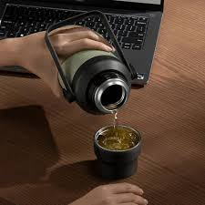 فلاسک قابل حمل شیائومی مدل MJDDB01PL ظرفیت ۱ لیتر