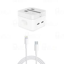 آداپتور برق پورت USB-C اپل 35 واتی های کپی چینی اصل بدون کابل