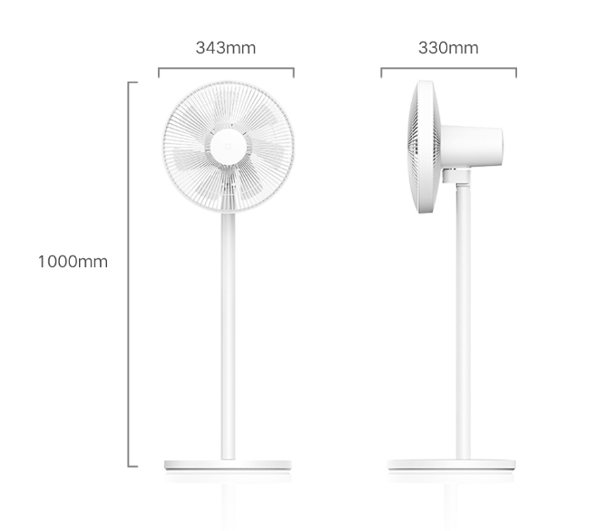 پنکه هوشمند شیائومی میجیا Mijia Smart Standing Fan Pro Slim BPLDS12DM