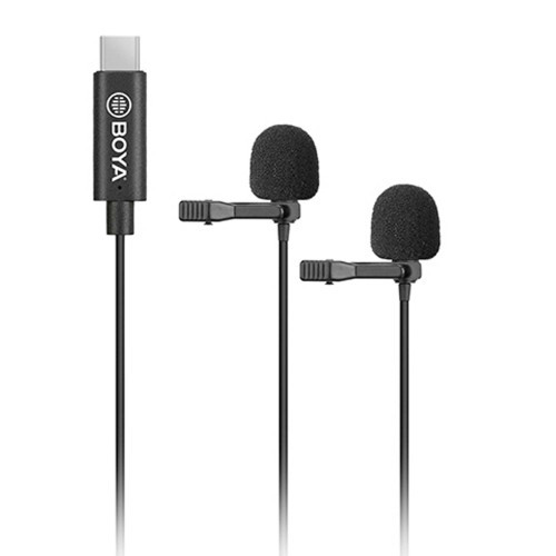 میکروفون یقه ای با سیم بویا مدل BY-M3D رابط Type-C