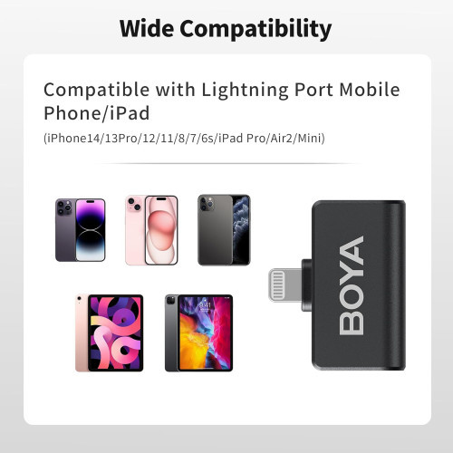 میکروفون یقه ای بی سیم بویا مدل BOYA Omic-D