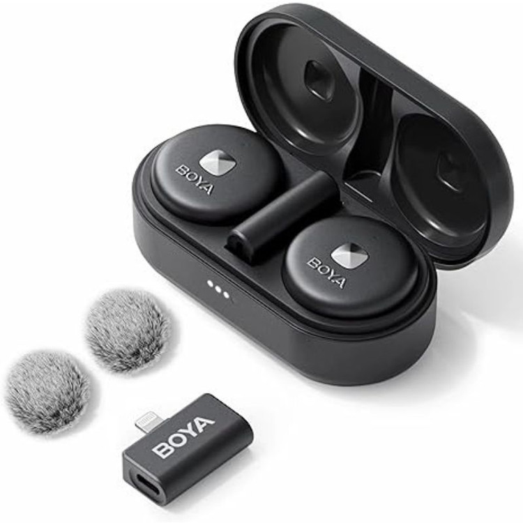 میکروفون یقه ای بی سیم بویا مدل BOYA Omic-D