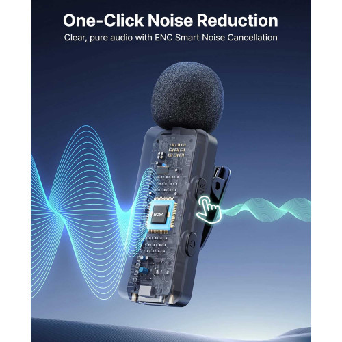 میکروفون بی سیم بویا BOYA BY-V30 Type-C Condenser Microphone