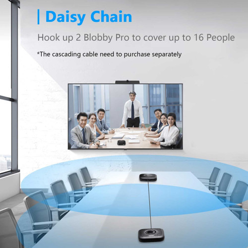 میکروفون کنفرانسی رومیزی بی سیم بویا مدل BLOBBY PRO