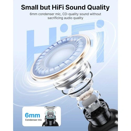 میکروفون یقه ای دو کاربره بویا مدل 23 BOYA MINI رابط Type C