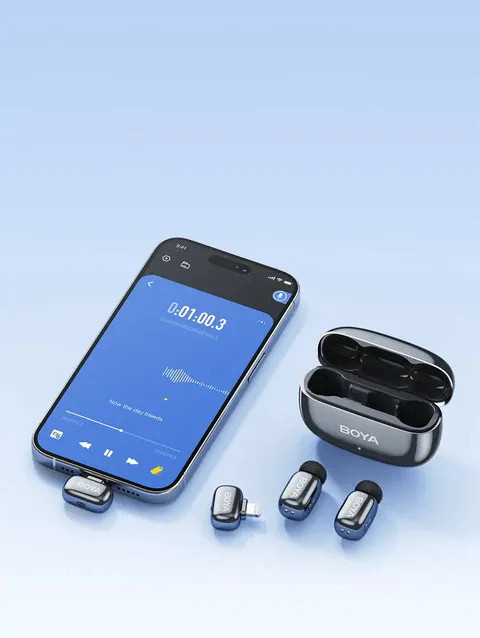 میکروفون بی سیم بویا BOYA mini 2-02 Type C Silver