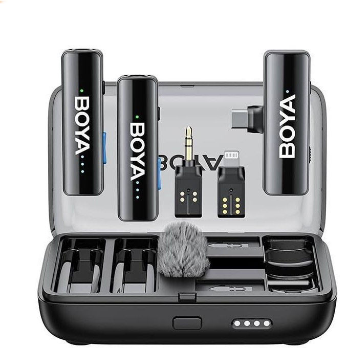 میکروفون بی سیم یقه ای بویا BOYALINK 2 WIERLESS MICROPHONE