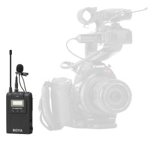 میکروفون دستی و یقه ای بی سیم بویا مدل TX8 Pro
